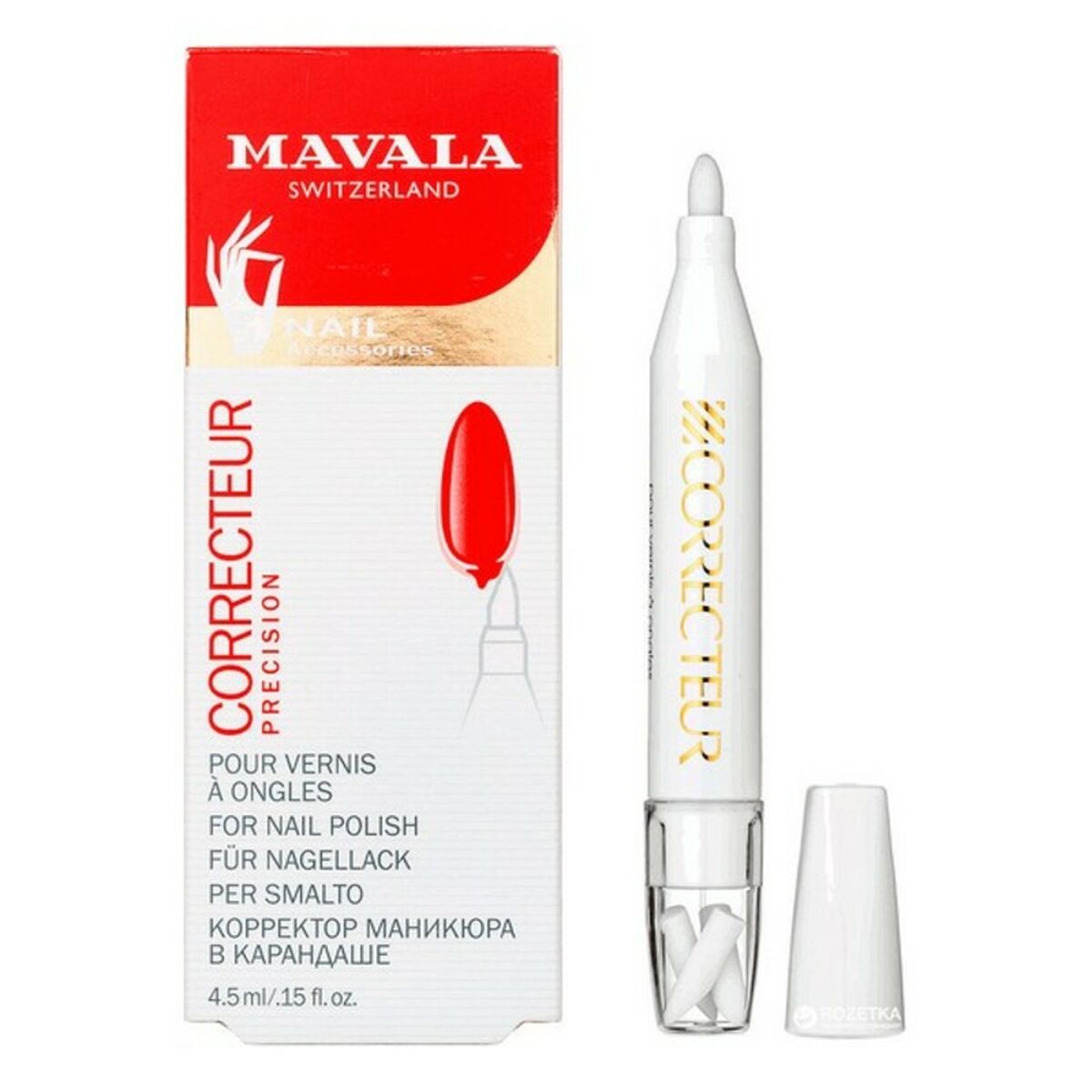 Nail polish remover Correcteur Mavala 23333 (4,5 ml) 4,5 ml-0