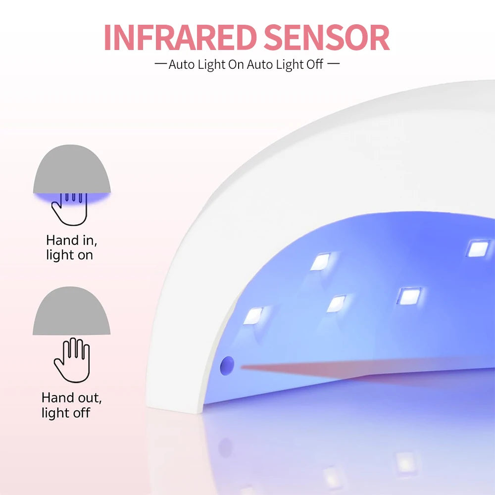 UV лампа за нокти LINMANDA SUN1s – 30 LED диода