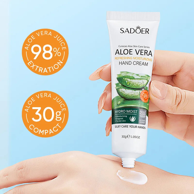 Подхранващ крем за ръце с алое вера 30 ml