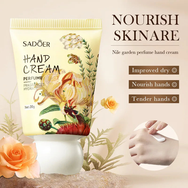 Парфюмиран крем за ръце с роза 30 ml