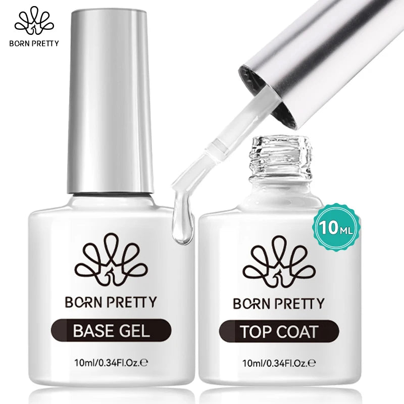 BORN PRETTY База и Топ гел лак – 10 мл