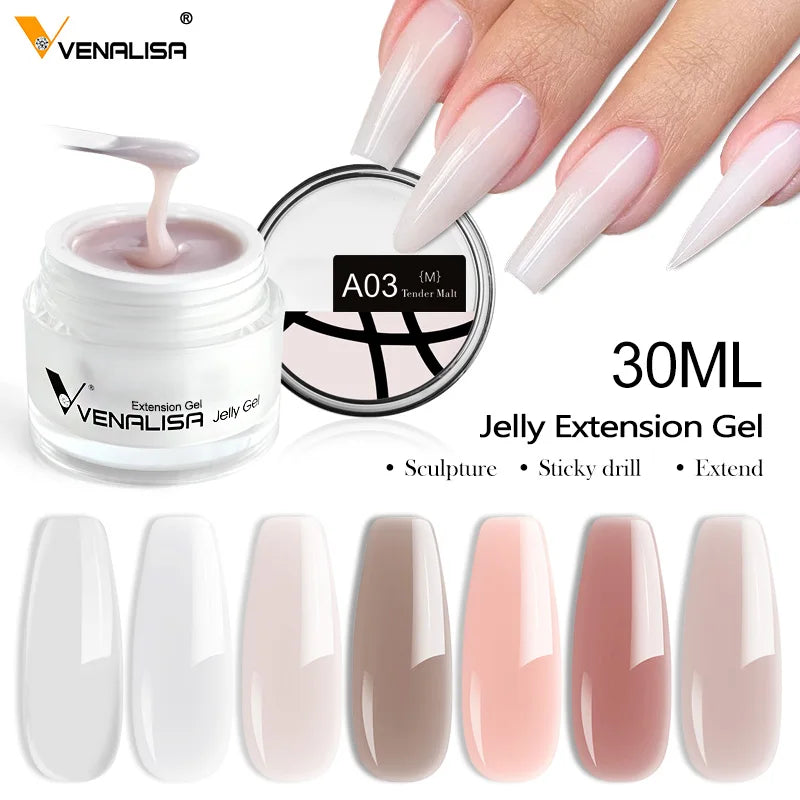 Venalisa Builder Poly Gel – гел за изграждане на нокти 30 мл