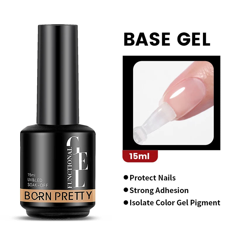 BORN PRETTY Rubber Base Gel –  15 мл